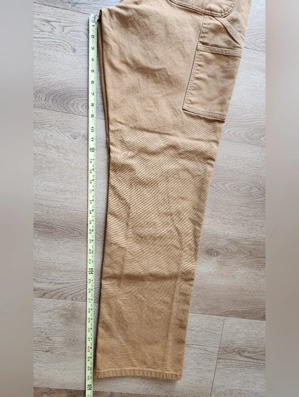 Carhartt Men’s Brown Duck Carpenter Pants